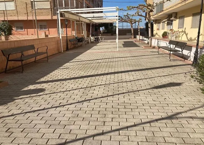 Coqueto De Playa Con Piscina Y Terraza Appartement *