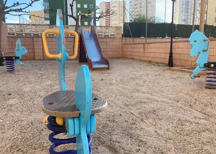 Coqueto De Playa Con Piscina Y Terraza Appartement *