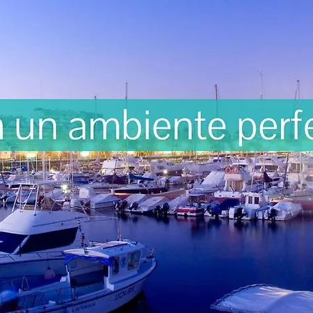 Appartamento Coqueto De Playa Con Piscina Y Terraza