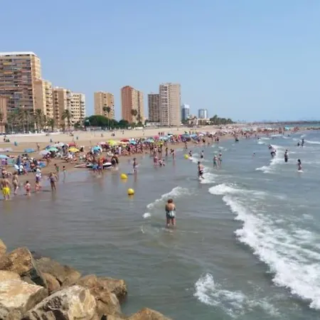 Appartamento Coqueto De Playa Con Piscina Y Terraza *